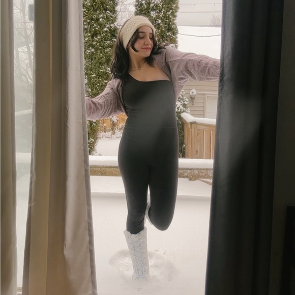 Old Navy Pants - One Shoulder Bodysuit